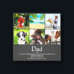 Dad Daddy Father Papa Definition 6 Photo Gray Leinwanddruck<br><div class="desc">Personalise the 6 favourite photos and personalized definition for your special dad, daddy or father to create a unique gift for Farther's day, birthdays, Christmas or any day you want to show how much he means to you. A perfect way to show him how amazing he is every day. Designed...</div>