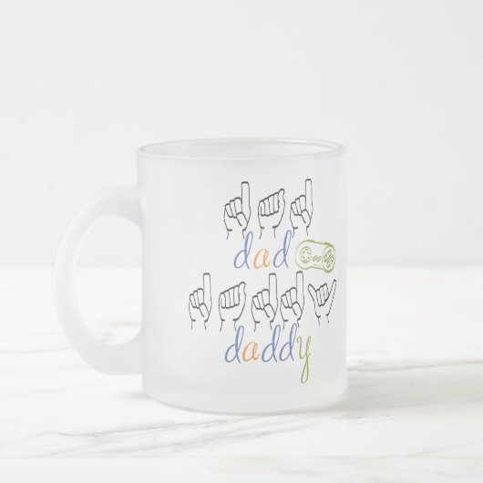 dad, daddy in sign language mattglastasse (Links)