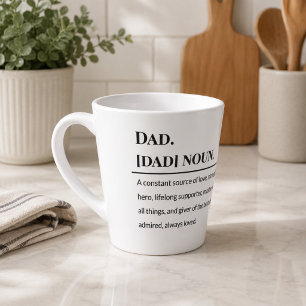 Dad Definition ☕ Bedeutungsvolles Vatertagsgesch Milchtasse