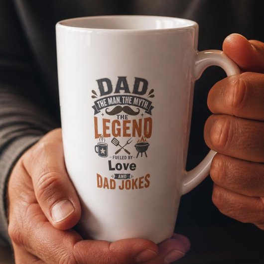 Dad Der Mann Der Mythos Die Legende Tasse