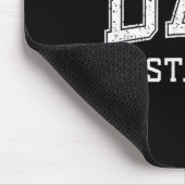 Dad Est 2008 Dad D Fathers Day Ized  Mousepad (Ecke)