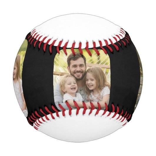 Dad Est 2025 3 Photo Baseball (Vorderseite)