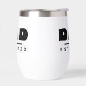 DAD Est. 20XX Modernes Minimalist-Edelstahl- (Links)