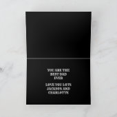 Dad Est 3 Photo Karte (Innenseite)