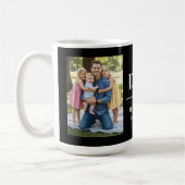 Dad Est. Year Name Number Bold Font Photo  Kaffeetasse (Links)