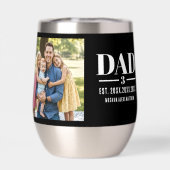 Dad Est. Year Name Number Photo Script (Rückseite)