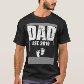 Dad established 2019 T-Shirt (Vorderseite)