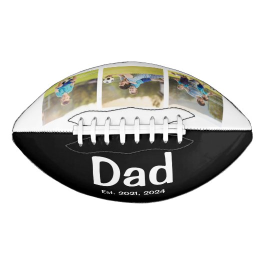 Dad Established 3 Photo  Football (Vorderseite)