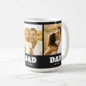 Dad Established Black Bold 3 Photo Kaffeetasse (VorderseiteRechts)