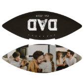 Dad Established Black Fun 3 Photo Football (Paneele)