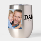 Dad Established Black Photo (Vorderseite)