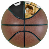 Dad Established Bold Black 3 Photo Basketball (Rechts)