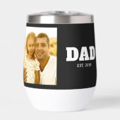 Dad Established Bold Black Photo (Vorderseite)