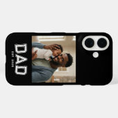 Dad Established Bold Black Photo Case-Mate iPhone Hülle (Rückseite (Horizontal))