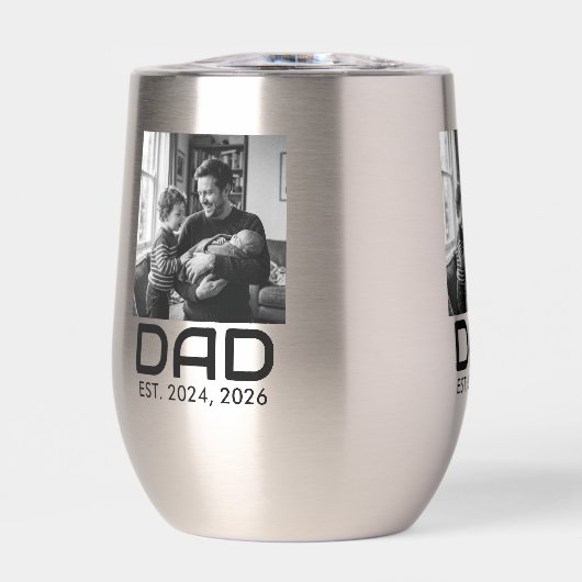 Dad Established Bold Photo  (Vorderseite)