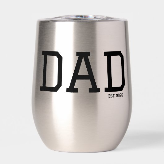Dad Established Customizable Year Father's Day  (Vorderseite)