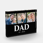 Dad Established Fathers Day 3 Picture Fotoblock (Links)