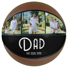 Dad Established Grunge Text 3 Foto Basketball