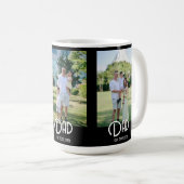 Dad Established Grunge Text Schwarz 3 Foto Kaffeetasse (VorderseiteRechts)