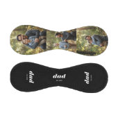 Dad Established Modern 3 Photo Baseball (Paneele)