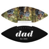 Dad Established Modern 3 Photo Football (Paneele)