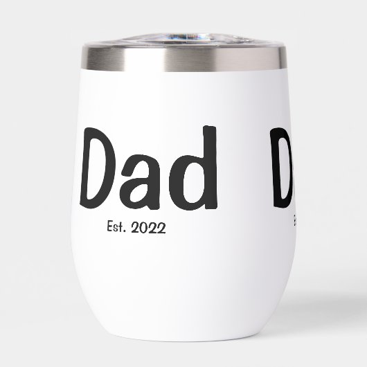 Dad Established New Dad Gift (Vorderseite)