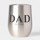 Dad Established New Dad Gift (Rückseite)