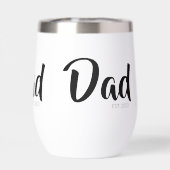 Dad Established New Dad Gift (Rückseite)