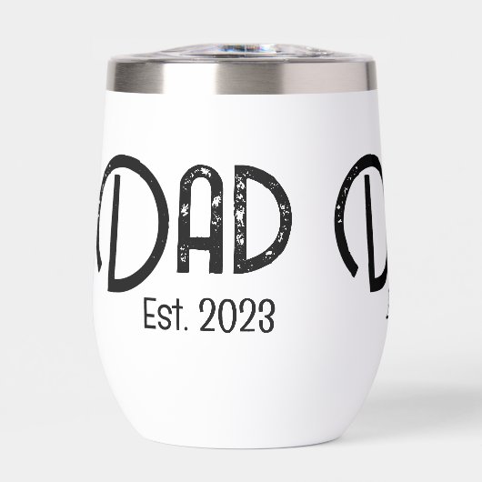 Dad Established New Dad Gift (Vorderseite)