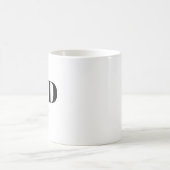 Dad Established New Dad Gift Coffee Mug Kaffeetasse (Mittel)