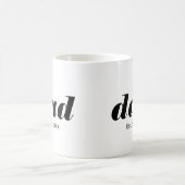 Dad Established New Dad Gift Kaffeetasse (Mittel)