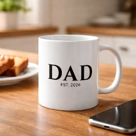 Dad Established New Dad Gift Kaffeetasse