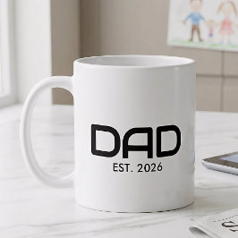Dad Established New Dad Gift  Kaffeetasse