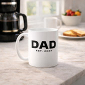 Dad Established New Dad Gift Mug Kaffeetasse