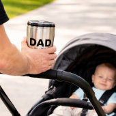 Dad Established New Dad Gift  Thermobecher