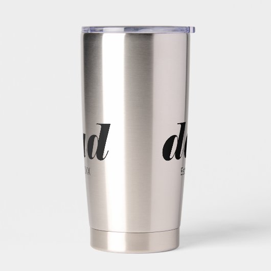 Dad Established New Dad Gift Thermobecher (Links)