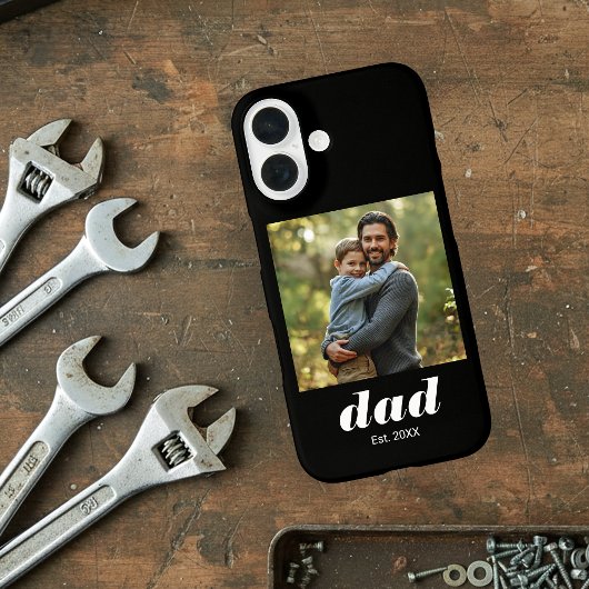 Dad Established Photo Father's Day Case-Mate iPhone Hülle