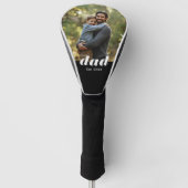 Dad Established Photo Father's Day Golf Headcover (Vorderseite)
