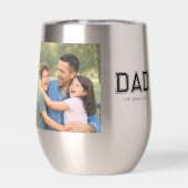 Dad Established Photo Modern Typography New Dad (Rückseite)