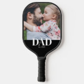 Dad Established Photo Pickleball Schläger (Rückseite)