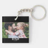 Dad Established Photo Schlüsselanhänger (Rückseite)
