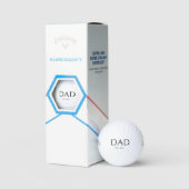 'Dad' Established Pregnancy Announcement Keepsake  Golfball (Verpackung)