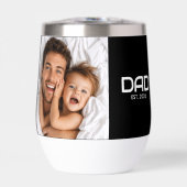 Dad Established Schrift Schwarz 2 Foto (Vorderseite)