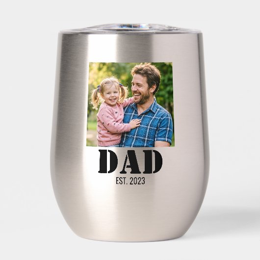 Dad Established Simple Bold Black Font (Vorderseite)