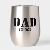 Dad Established Simple Bold Black Font (Rückseite)