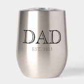 Dad Established Simple Modern Father  (Vorderseite)