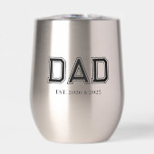 Dad Established Simple Modern Typography New Dad (Vorderseite)