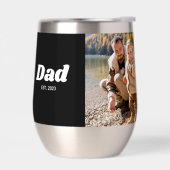 Dad Established White Typography Photo (Links)