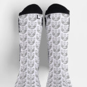 Dad Ever: Fatherhood as an Antique Visual Emotion Socken (Oben)