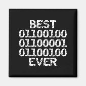 Dad Ever In Binary Code Software Engineer Father G Magnet (Vorne)